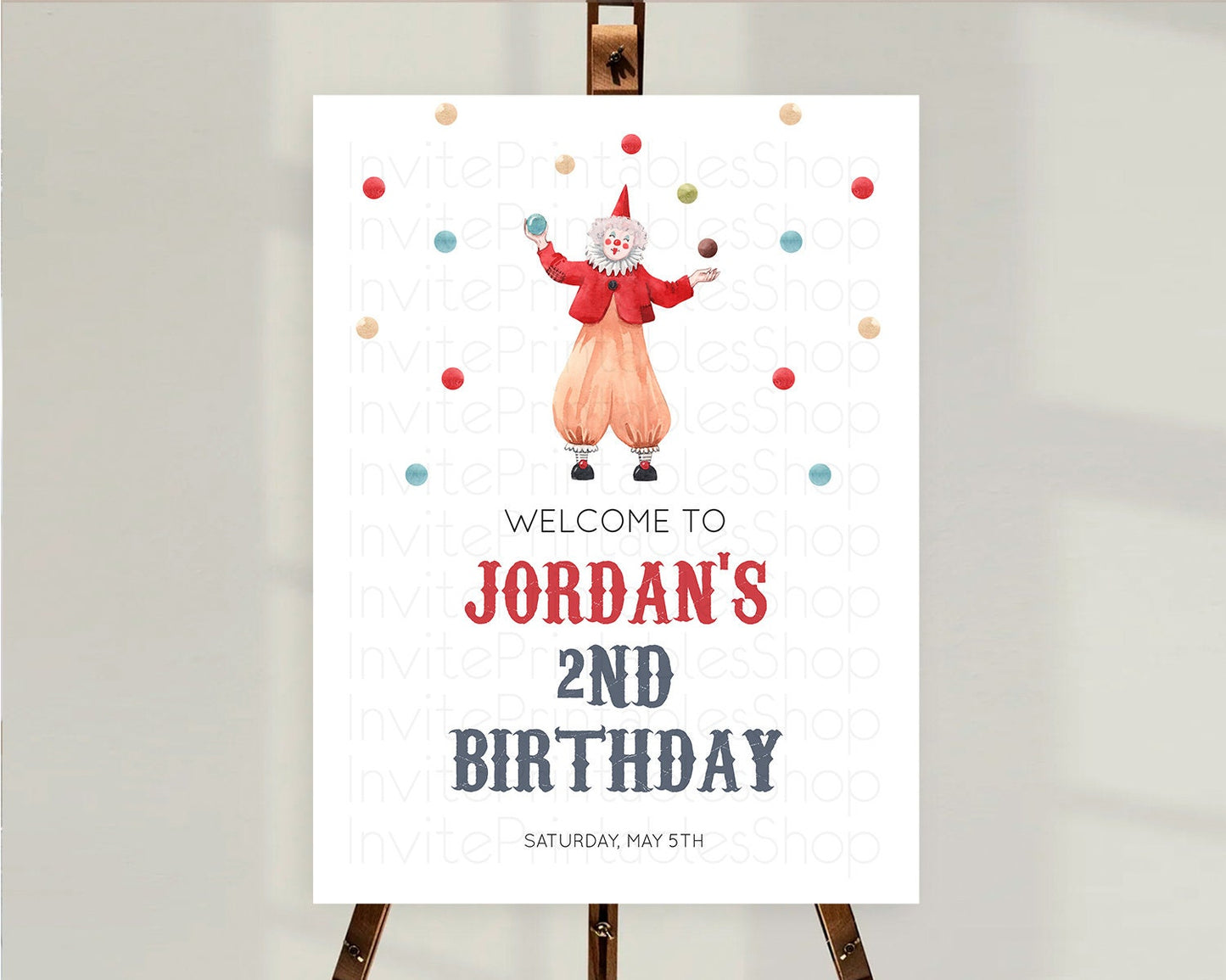 Circus Welcome Sign Carnival Welcome Board Step Right Up Circus Welcome Poster Circus Decor Carnival First Birthday Welcome Sign D10502