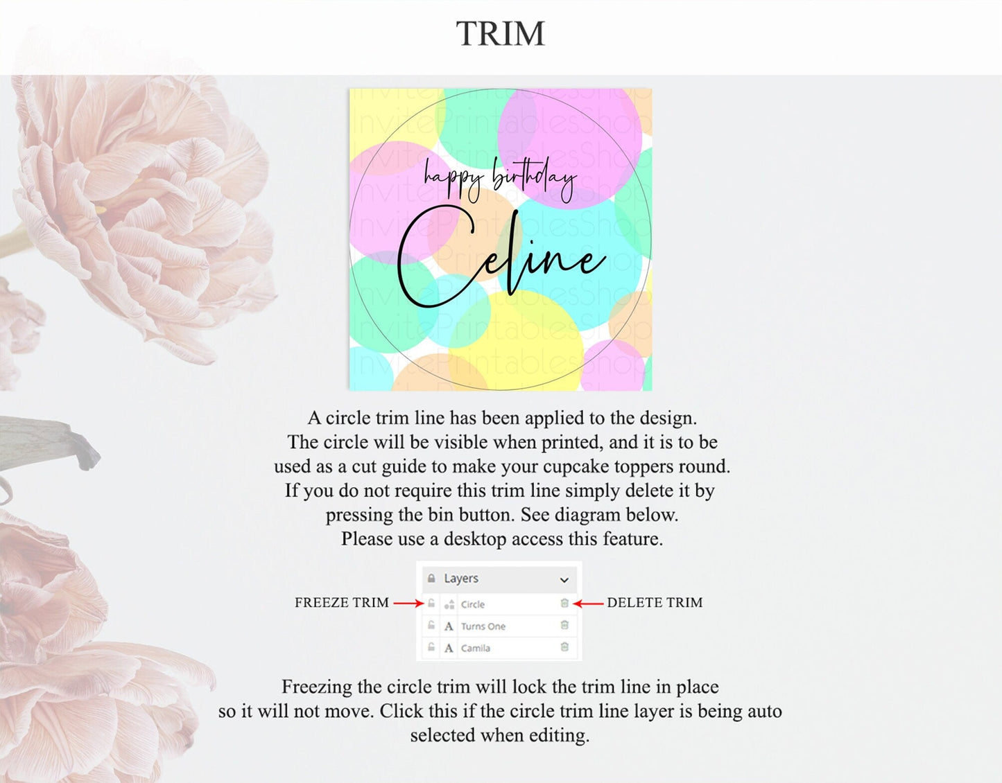 Pastel Cupcake Toppers Pastel Confetti Cupcake Topper Bubbles Sprinkles Colorful Rainbow Confetti Cupcake First Birthday Party Decor D10409