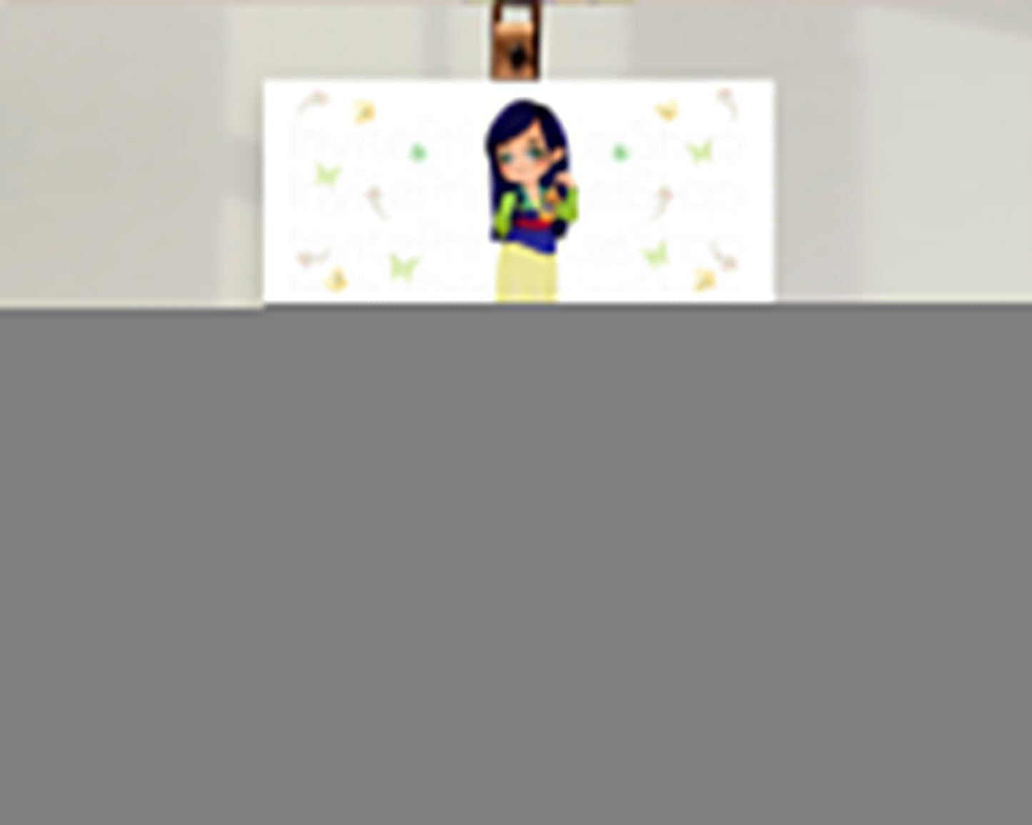 Princess First Birthday Milestone Poster Castle Milestone Board Secret Garden Enchanted Castle Pastel Floral Garden First Birthday D10350