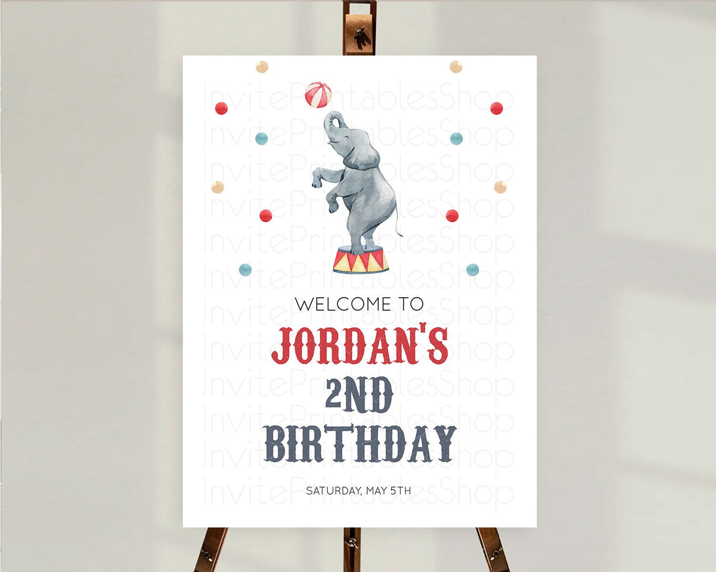 Circus Welcome Sign Carnival Welcome Board Step Right Up Circus Welcome Poster Circus Decor Carnival First Birthday Welcome Sign D10461