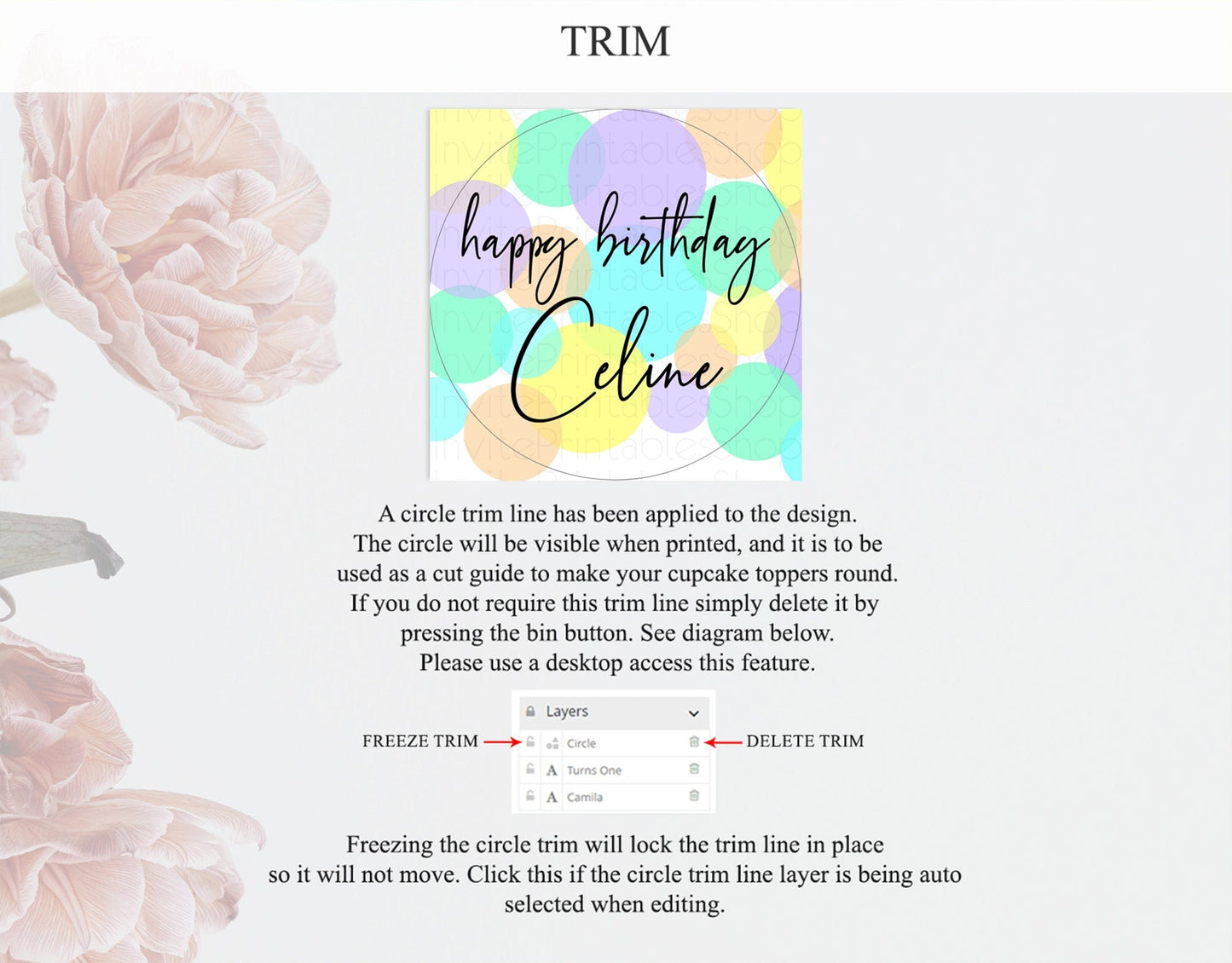 Pastel Cupcake Toppers Pastel Confetti Cupcake Topper Bubbles Sprinkles Colorful Rainbow Confetti Cupcake First Birthday Party Decor D10415