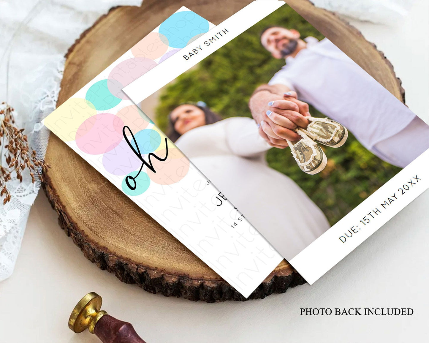 Pastel Rainbow Baby Shower Invitation Pastel Invitation Sprinkles Bubbles Invitation Colorful Rainbow Confetti Pink Blue Yellow Theme D10784