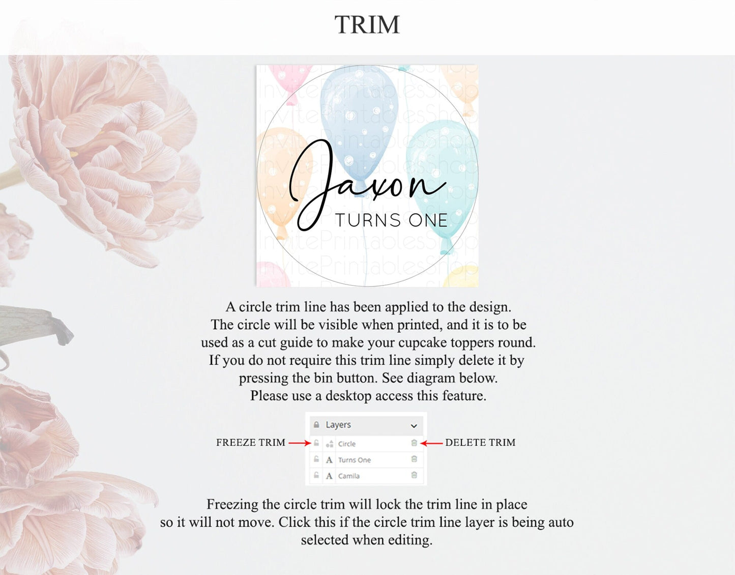 Balloon Cupcake Toppers Pastel Cupcake Toppers Pastel Balloon Cupcake Colorful Pastel Rainbow Balloon First Birthday Balloon Decor D10776