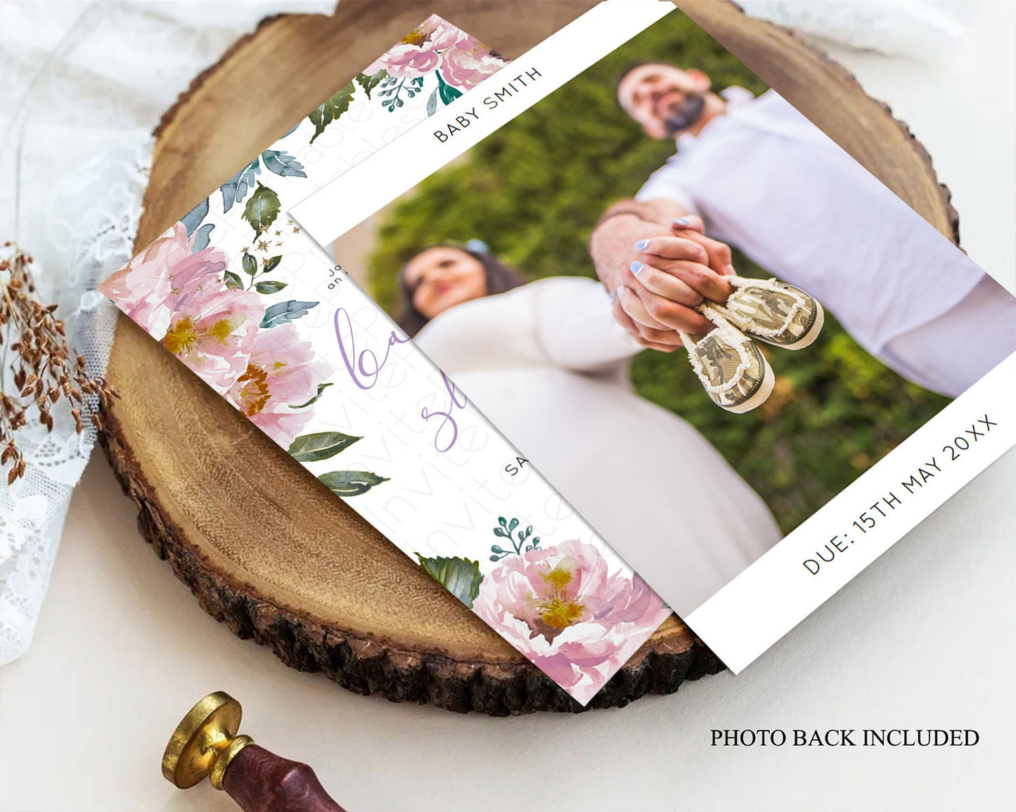 Fairy Baby Shower Invitation Pastel Fairy Invites Fairy Tea Party Fairy Garden Theme Secret Garden Enchanted Garden Floral Butterfly D10727