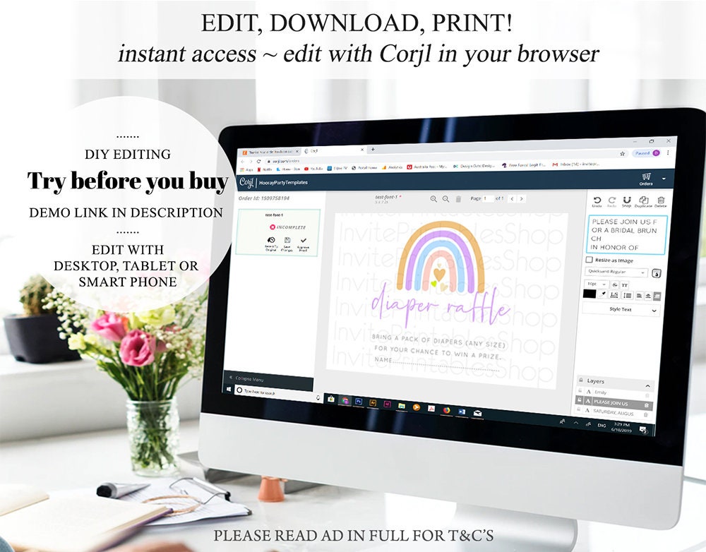 Diaper Raffle Diaper Request Diaper Insert Card Baby Shower Diaper Raffle Diaper Raffle Game Nappy Request Nappy Insert Card