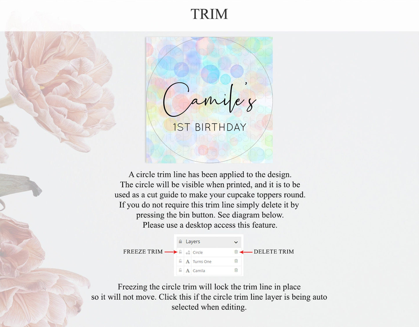 Pastel Cupcake Toppers Pastel Confetti Cupcake Topper Bubbles Sprinkles Colorful Rainbow Confetti Cupcake First Birthday Party Decor D10445