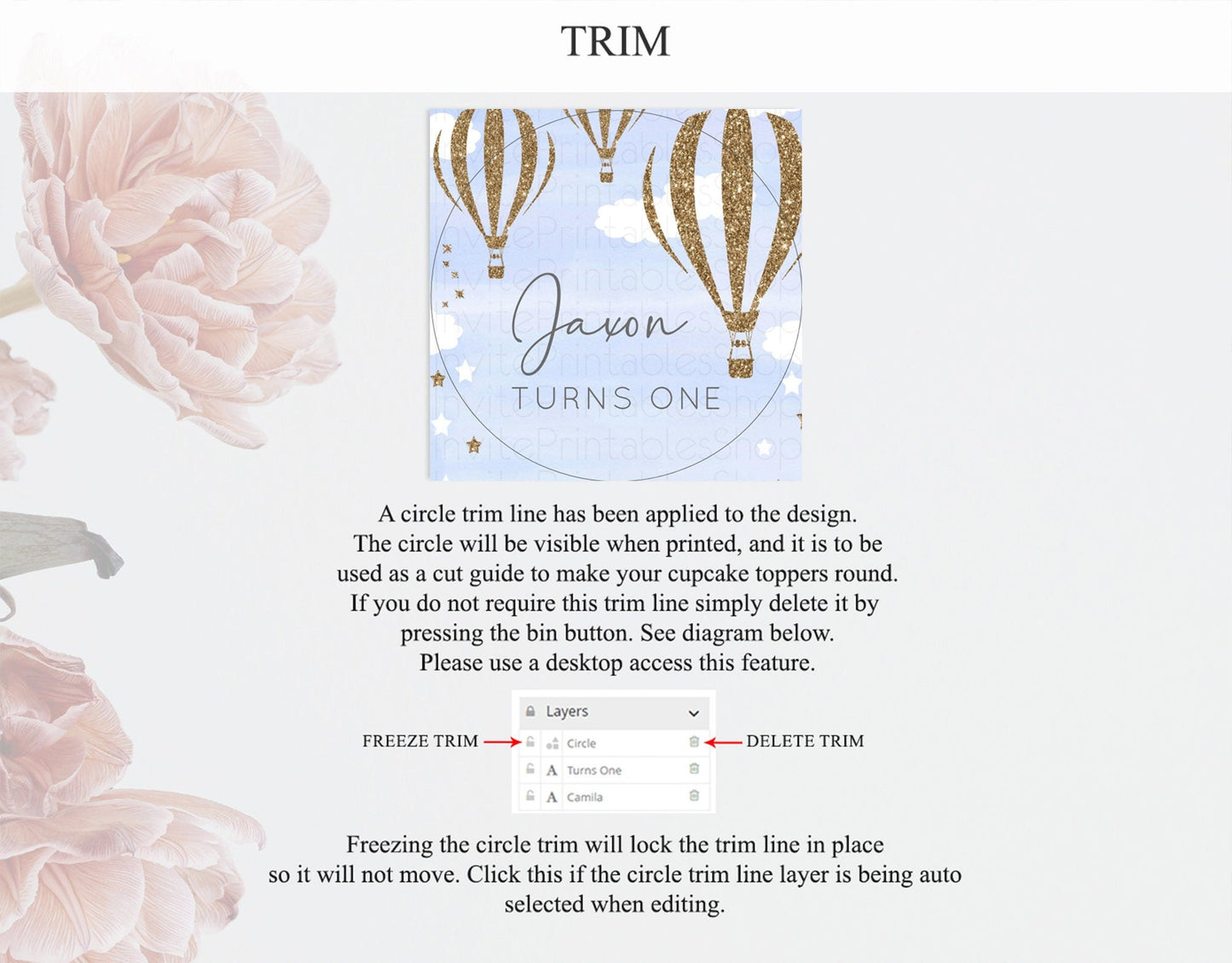 Hot Air Balloon Cupcake Toppers Adventure Awaits Up & Away Glitter Blue Watercolor Cupcake Topper Hot Air Balloon Party Decor D10333