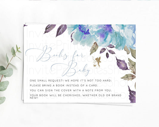 Editable Fairy Books For Baby Card Fairy Book Insert Enchanted Garden Fairy