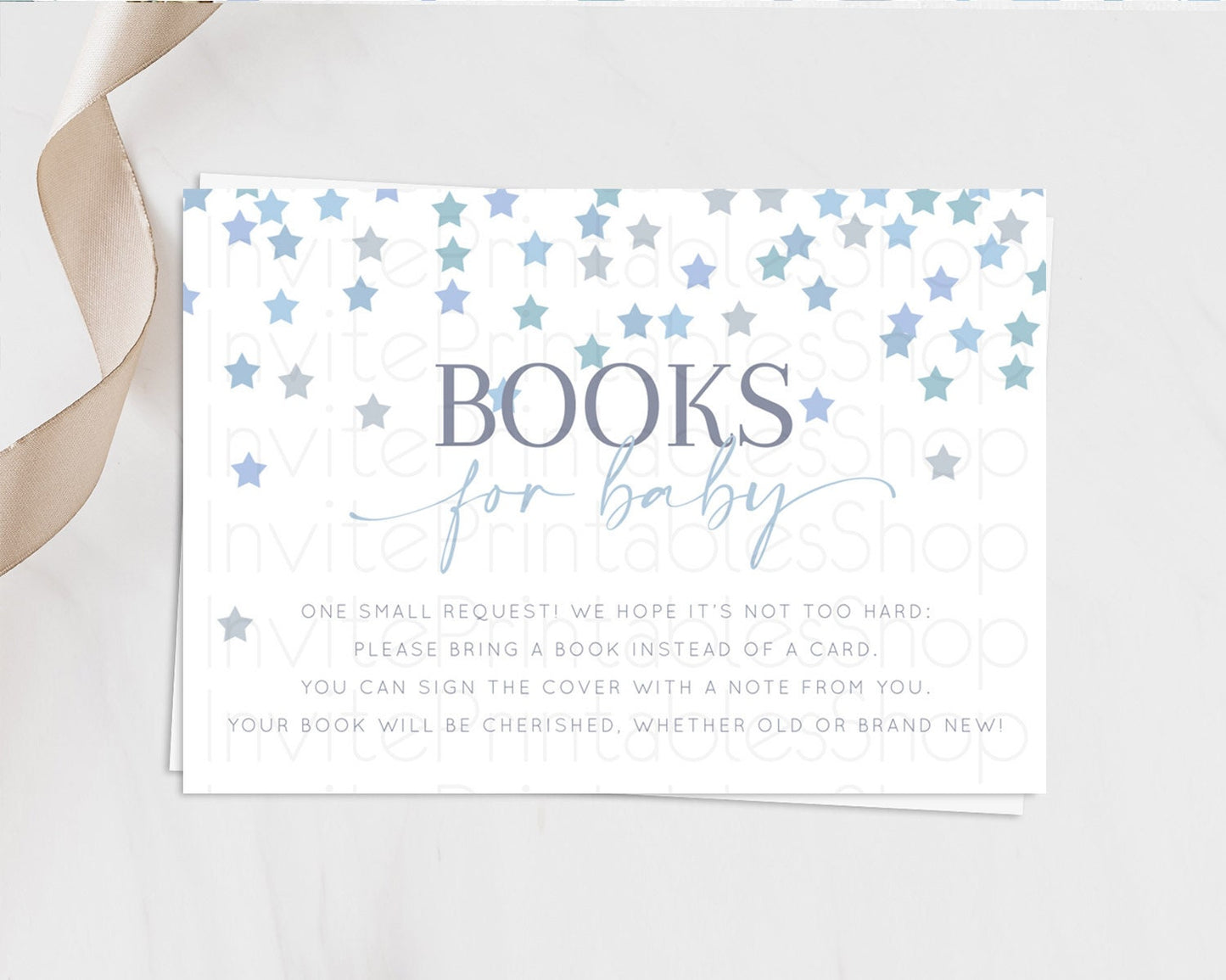 Pastel Star Books For Baby Card Shooting Star Book Insert Twinkle Little Star Book Card Rainbow Confetti Guests Book Poem Request D10341