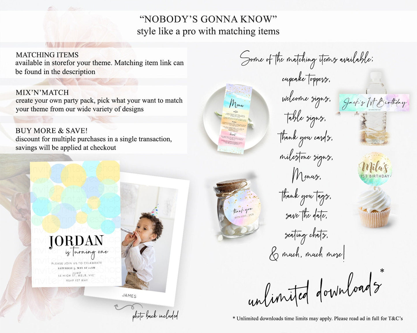 Pastel Birthday Invitation Pastel Confetti Birthday Invitation Bubbles Invitation Colorful Rainbow Confetti 2nd 1st First Birthday 100206