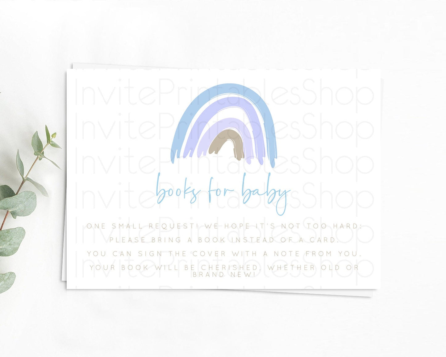 Pastel Rainbow Books For Baby Card Boho Rainbow Book Insert Boho Rainbow Book Card Pastel Watercolor Baby Shower Book Poem Request D10352