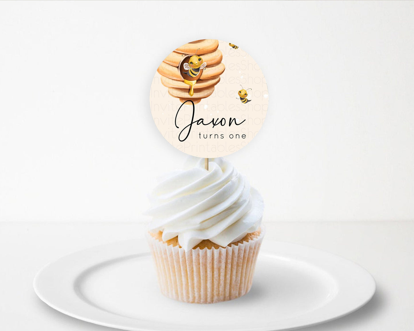 Bee Cupcake Toppers Queen Bee Cupcake Toppers Bee Day Cupcake Beehive Cupcake Topper Sweet Honey Bee First Birthday Party Décor D10754