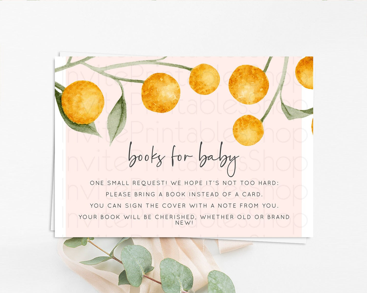 Secret Garden Books For Baby Card Boho Wildflower Book Insert Pastel Flower Garden Baby Shower Card Flower Guests Book Poem Request D11037