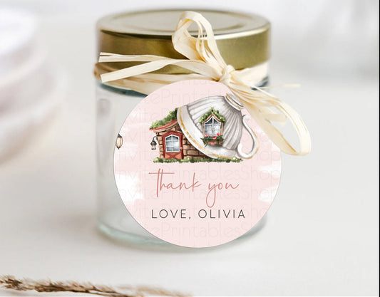 Editable Fairy Thank You Tags Fairy Thank You Gift Tags Enchanted Garden Pas