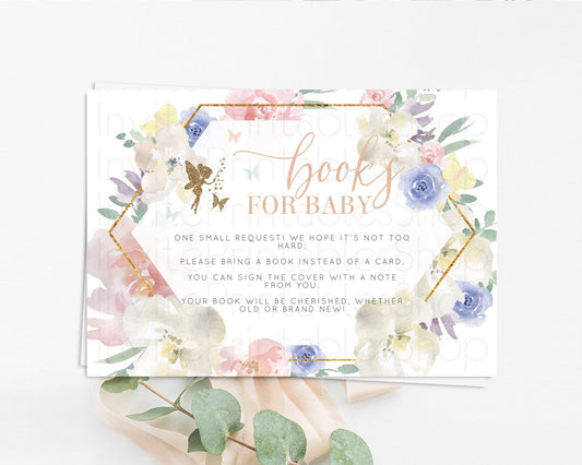 Editable Fairy Books For Baby Card Fairy Book Insert Enchanted Garden Fairy