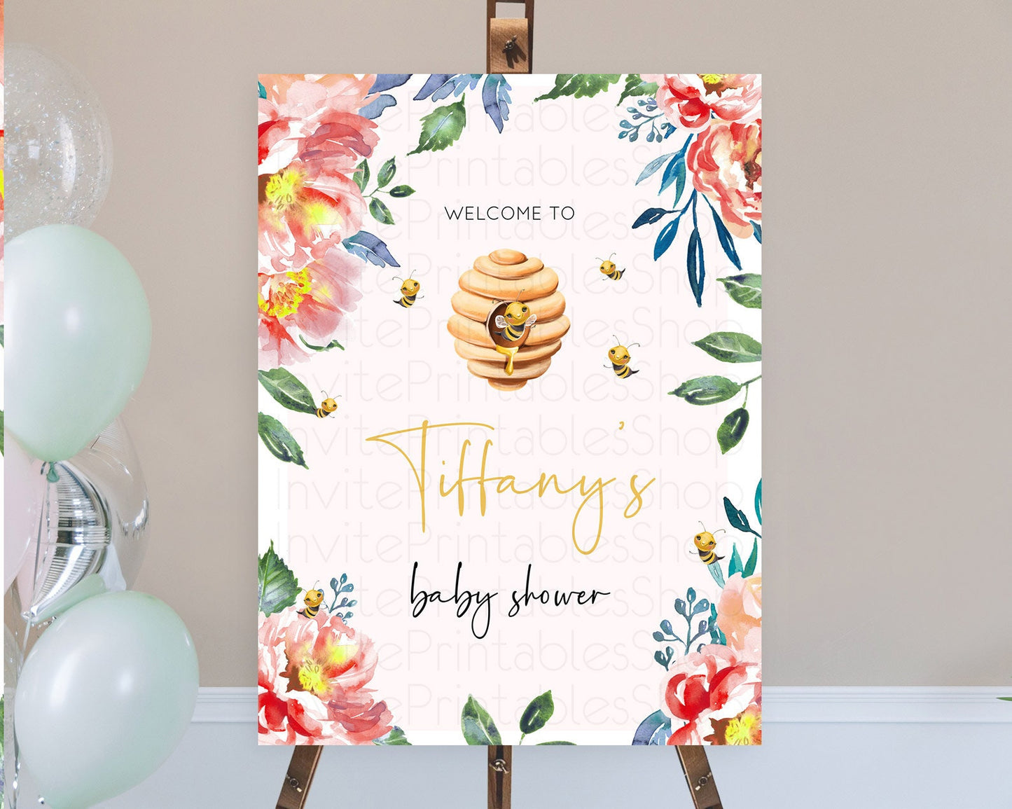 Bee Baby Shower Welcome Sign Momma To Bee Baby Shower Welcome Board Bee Day Sign Beehive Welcome Board Sweet Honey Bee Yellow Sign D11036