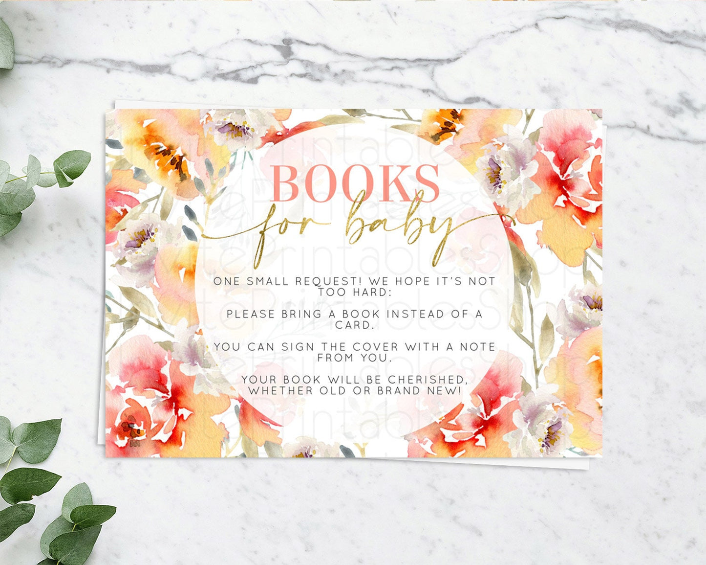 Secret Garden Books For Baby Card Boho Wildflower Book Insert Pastel Flower Garden Baby Shower Card Flower Guests Book Poem Request D10280