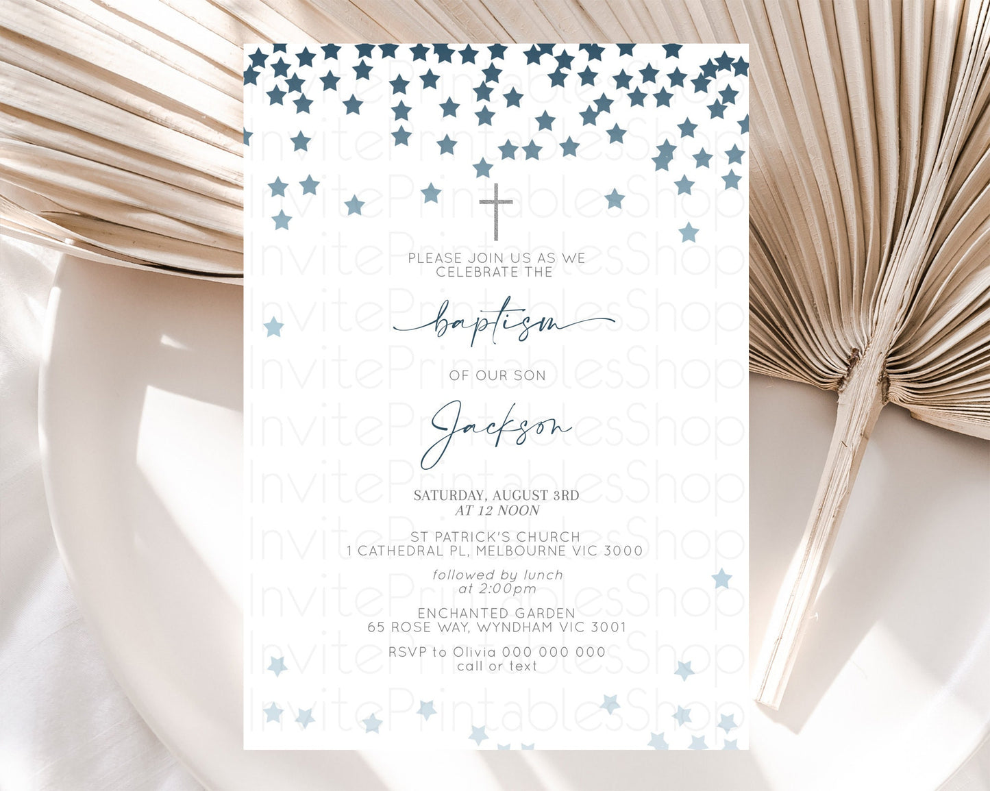 Star Baptism Invitation Pastel Stars Baptism 1st Birthday Invitation Rainbow Colors Confetti Twinkle Little Star Christening Invite D10308