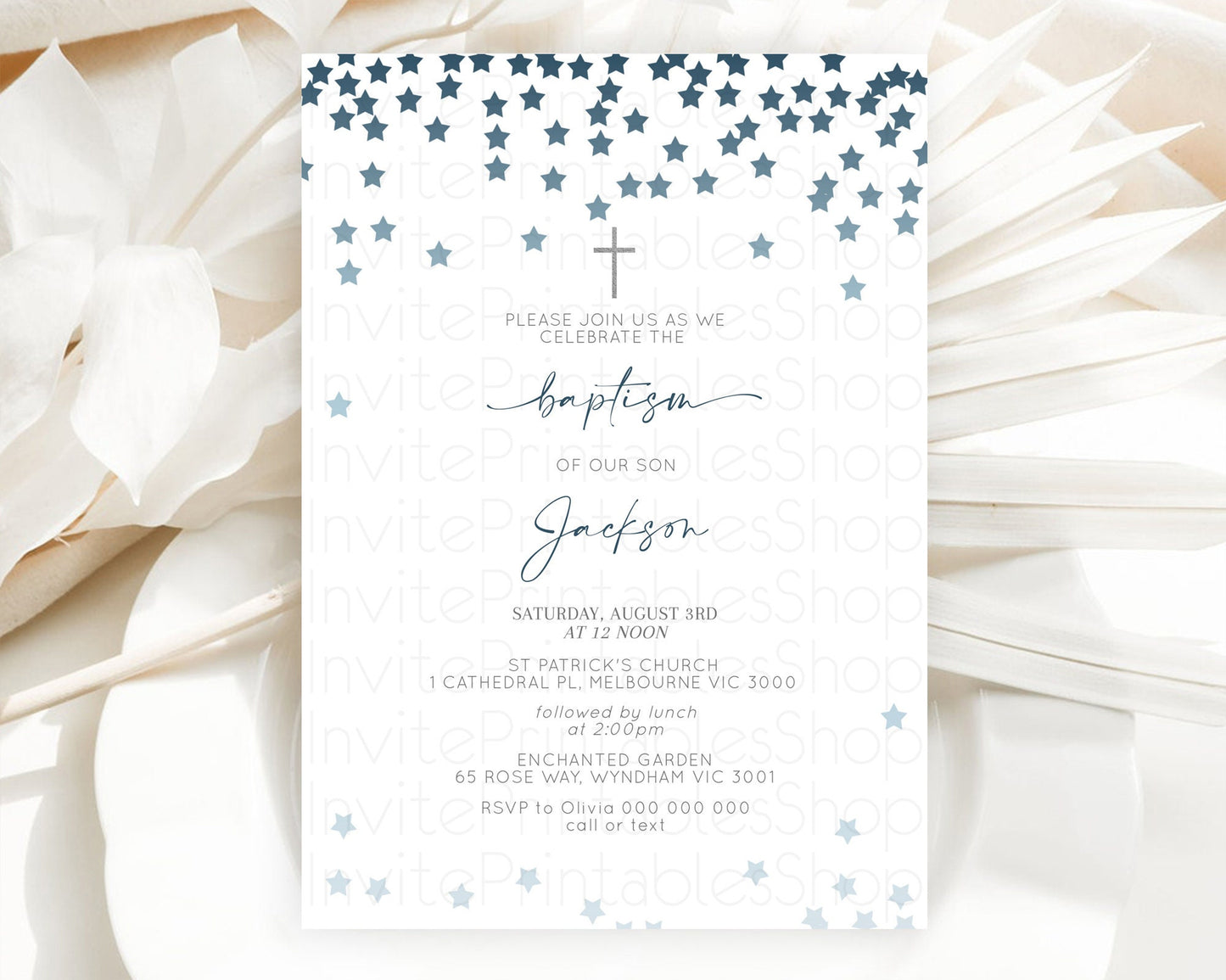 Star Baptism Invitation Pastel Stars Baptism 1st Birthday Invitation Rainbow Colors Confetti Twinkle Little Star Christening Invite D10308