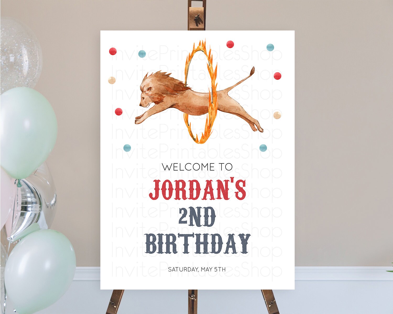 Editable Circus Welcome Sign Carnival Welcome Board Step Right Up Circus Wel