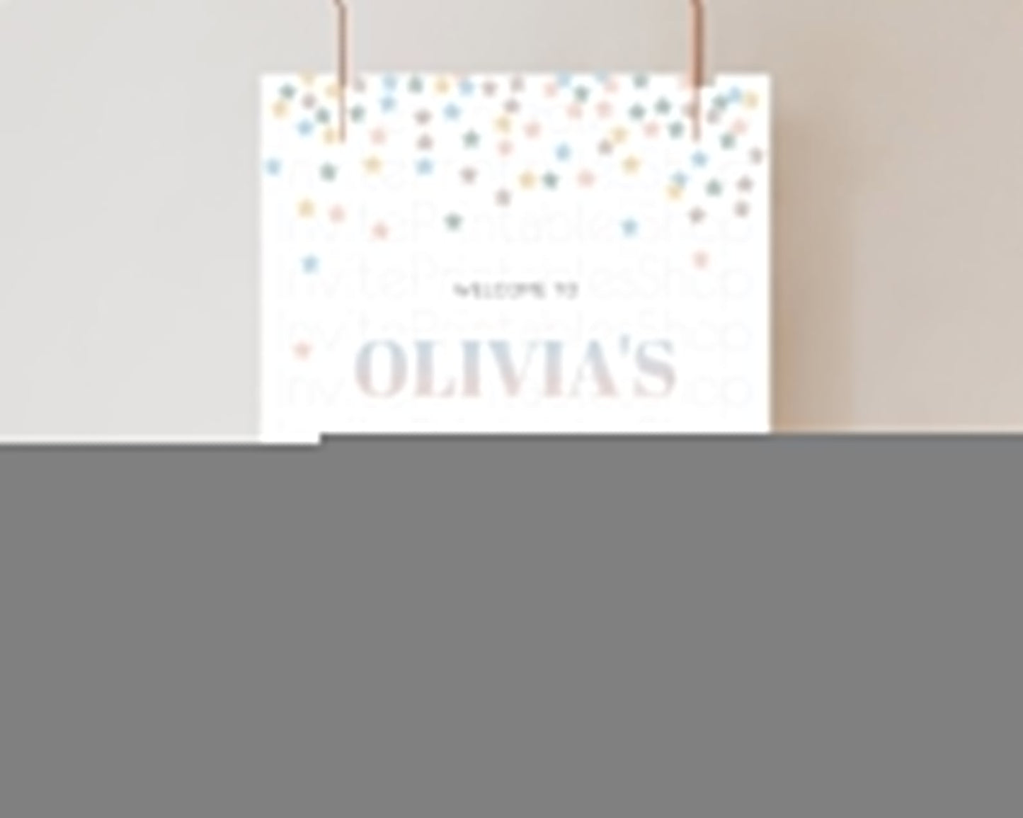 Star Baby Shower Welcome Board Pastel Stars Welcome Sign Shooting Star Rainbow Colorful Confetti Twinkle Little Star Welcome Sign D10795