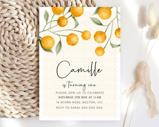 Editable Secret Garden Invitation Wildflower Birthday Invitation Pastel Flow