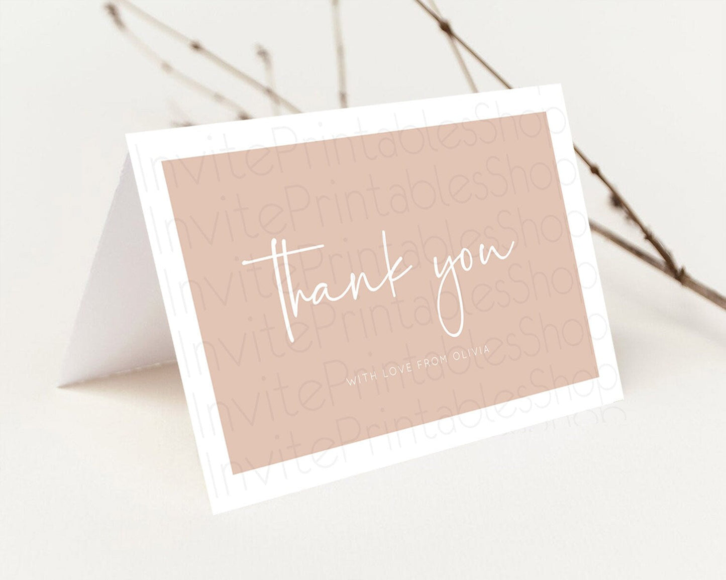 Orange Thank You Pastel Orange Thank You Card Orange Birthday Thank You Card Modern Orange Cards Orange Teacher Thank You Cards D10938