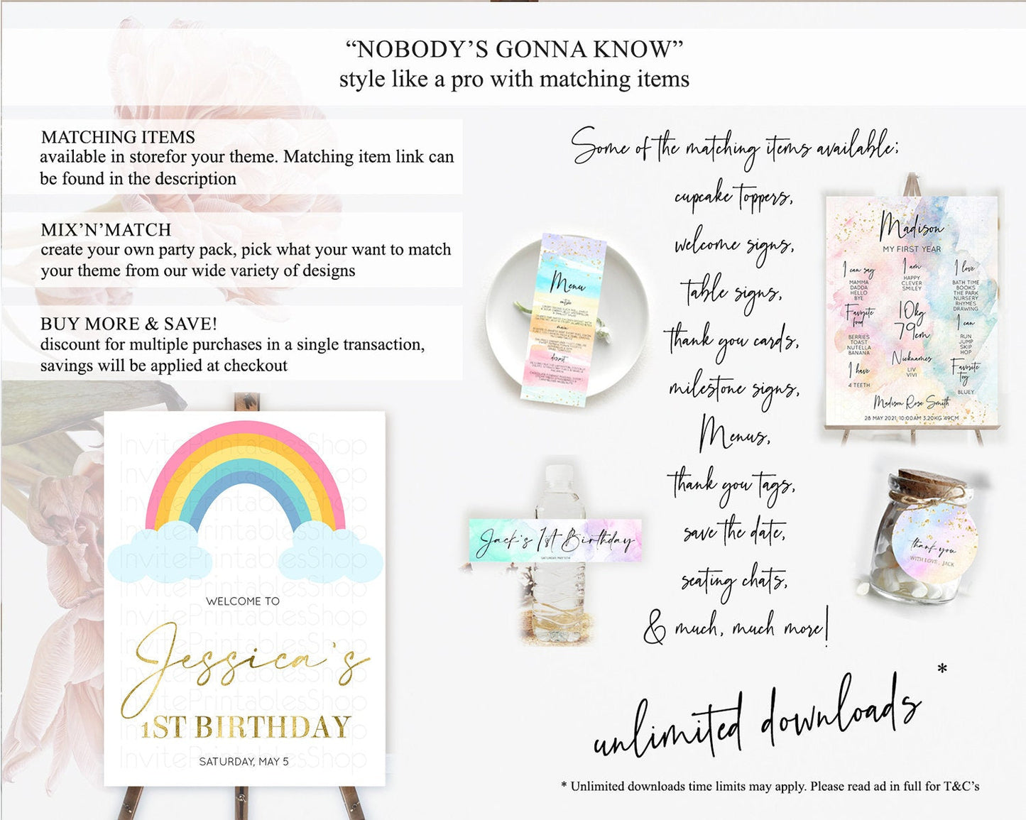 Pastel Rainbow Welcome Sign Boho Rainbow Welcome Board Rainbow Welcome Sign Pastel Welcome Decor Rainbow First Birthday Welcome Sign D10123