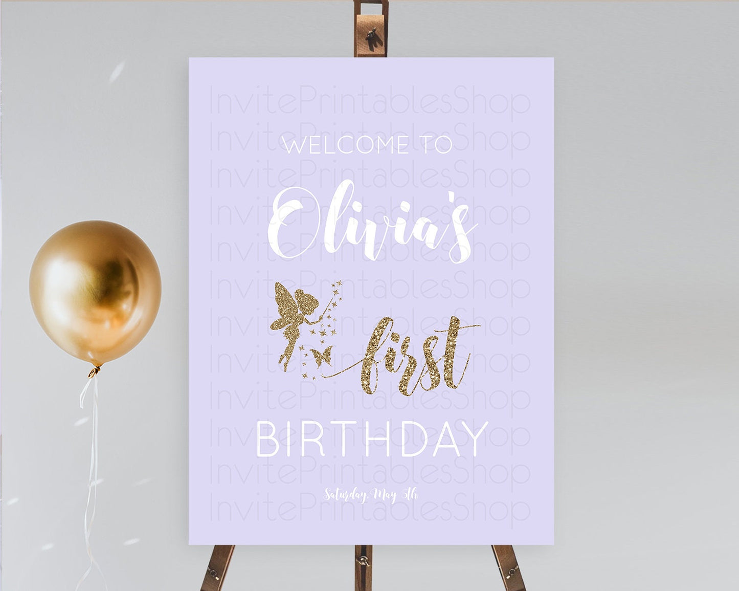 Fairy Welcome Sign Fairy Welcome Board Enchanted Garden Pastel Floral Butterfly Decor Secret Garden First Birthday Welcome Sign D10389