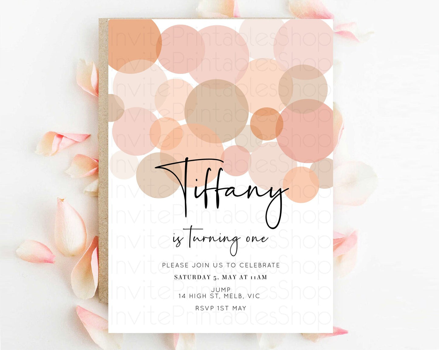 Editable Pastel Birthday Invitation Pastel Confetti Birthday Invitation Bubb