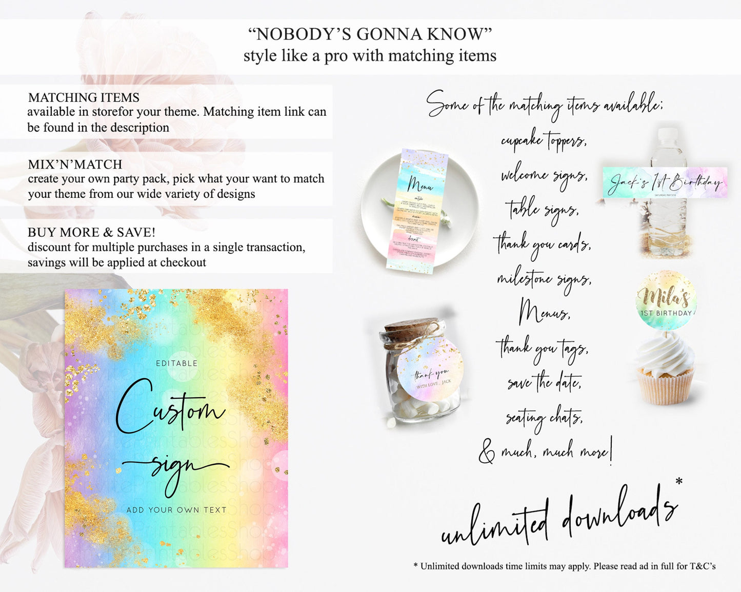 Pastel Signs