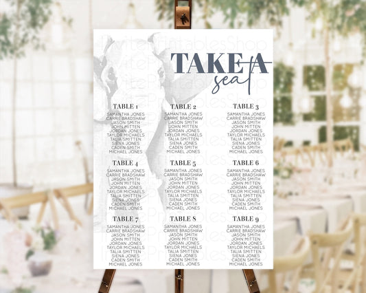 Editable Elephant Seating Chart Elephant Seating Sign Elephant Party Safari