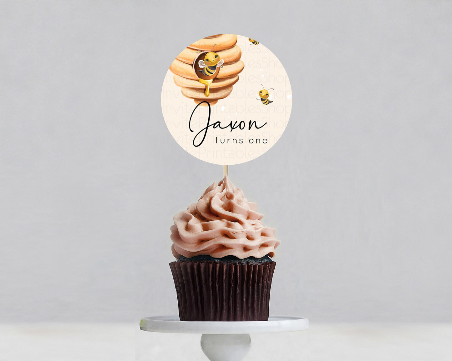 Bee Cupcake Toppers Queen Bee Cupcake Toppers Bee Day Cupcake Beehive Cupcake Topper Sweet Honey Bee First Birthday Party Décor D10754