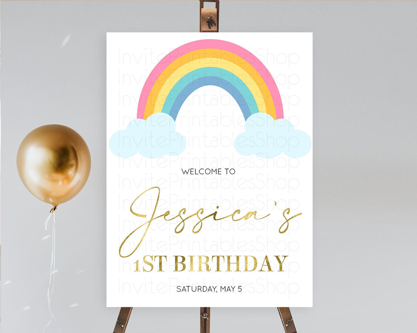 Pastel Rainbow Welcome Sign Boho Rainbow Welcome Board Rainbow Welcome Sign Pastel Welcome Decor Rainbow First Birthday Welcome Sign D10123