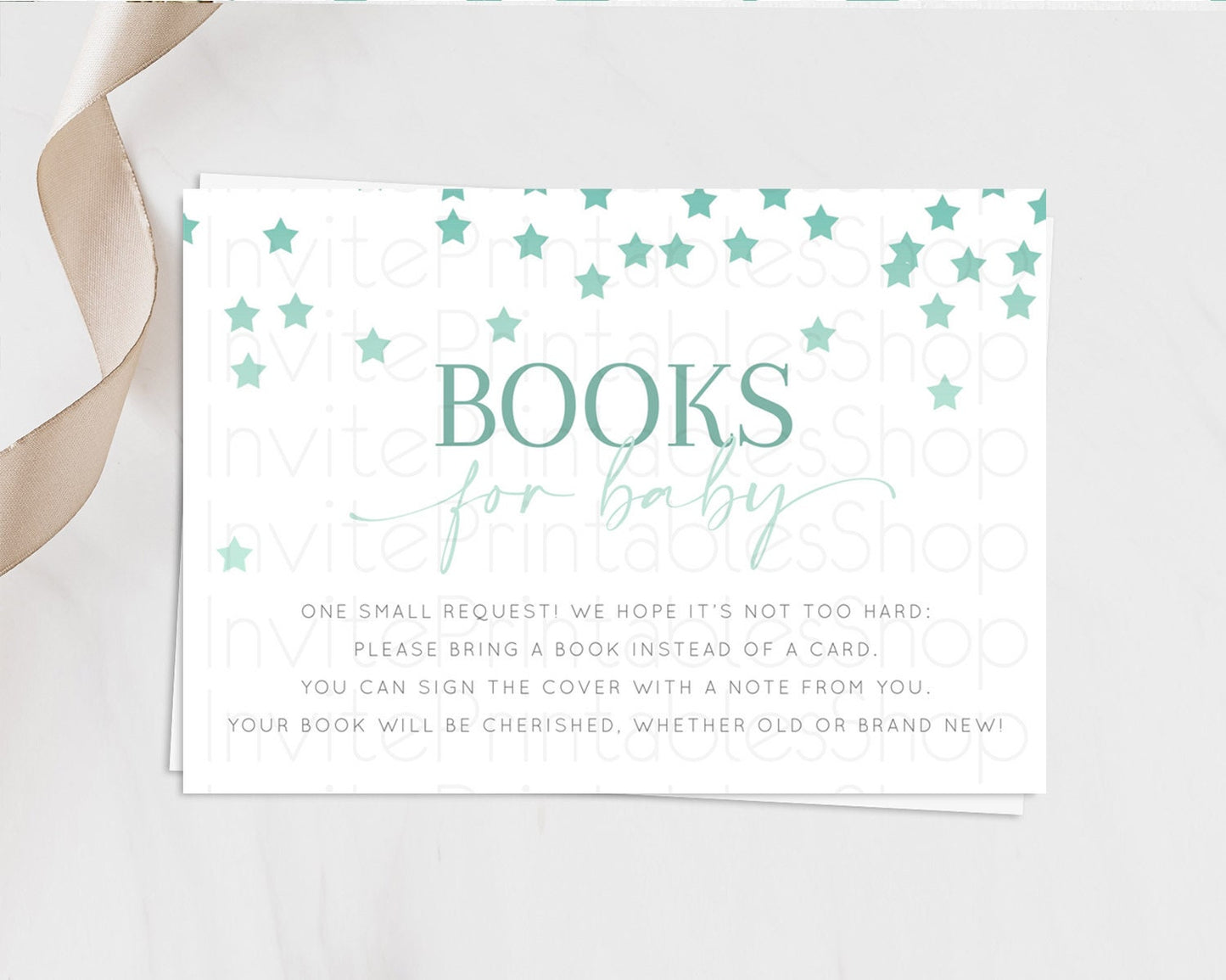 Pastel Star Books For Baby Card Shooting Star Book Insert Twinkle Little Star Book Card Rainbow Confetti Guests Book Poem Request D10310