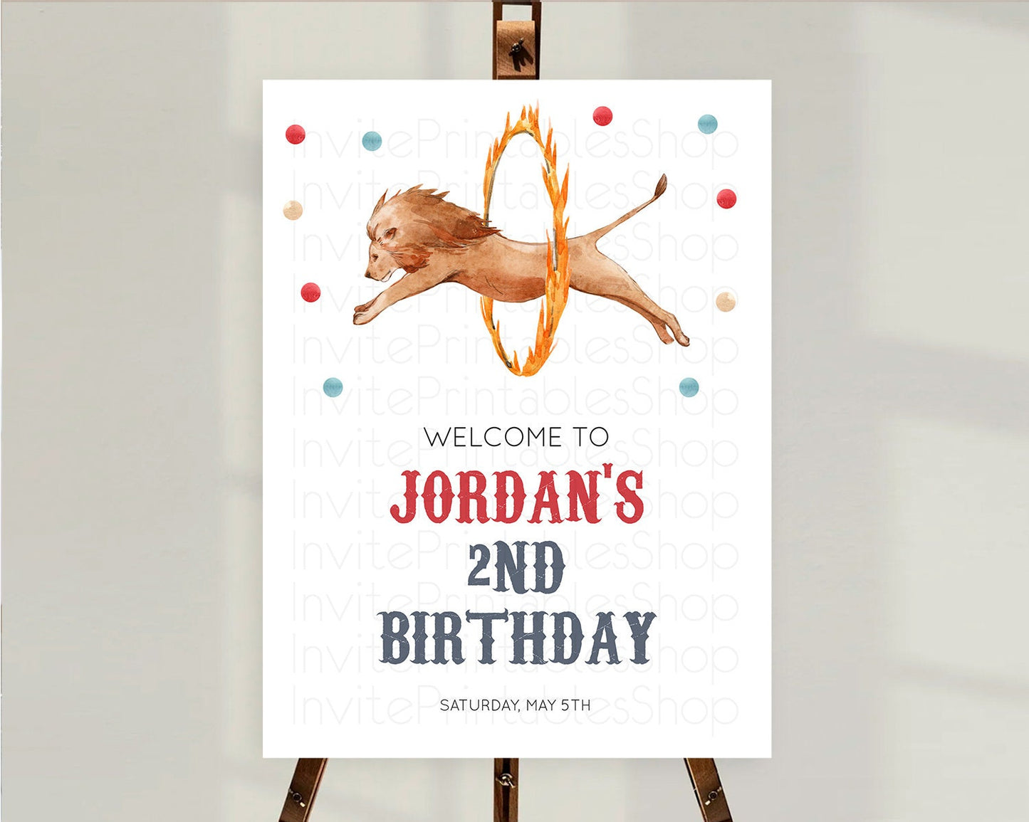 Circus Welcome Sign Carnival Welcome Board Step Right Up Circus Welcome Poster Circus Décor Carnival First Birthday Welcome Sign D10523