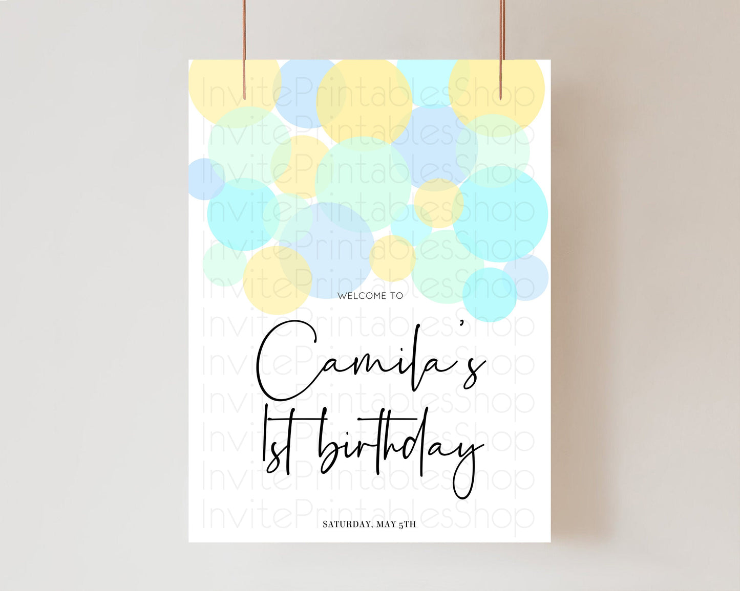 Welcome Sign 1st Birthday Board Birthday Board Welcome Board Welcome Birthday Poster