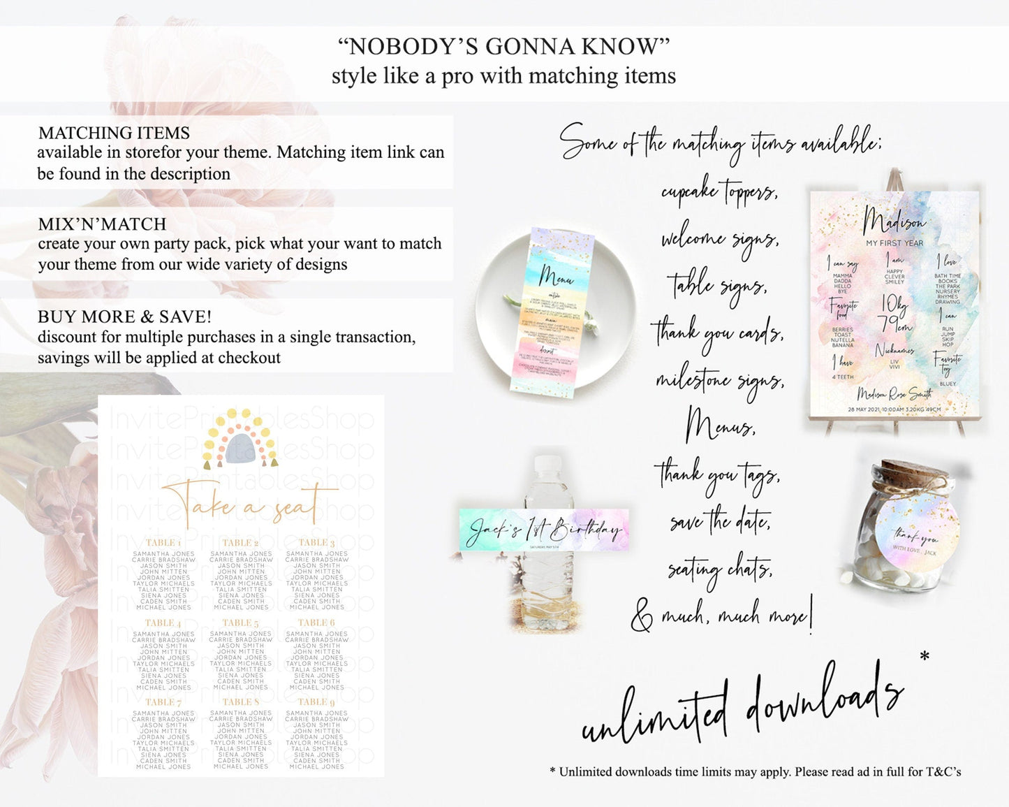 Pastel Rainbow Seating Chart Boho Rainbow Seating Chart Rainbow Seating Chart Pastel Seating Chart Boho Rainbow Seating Sign D10688