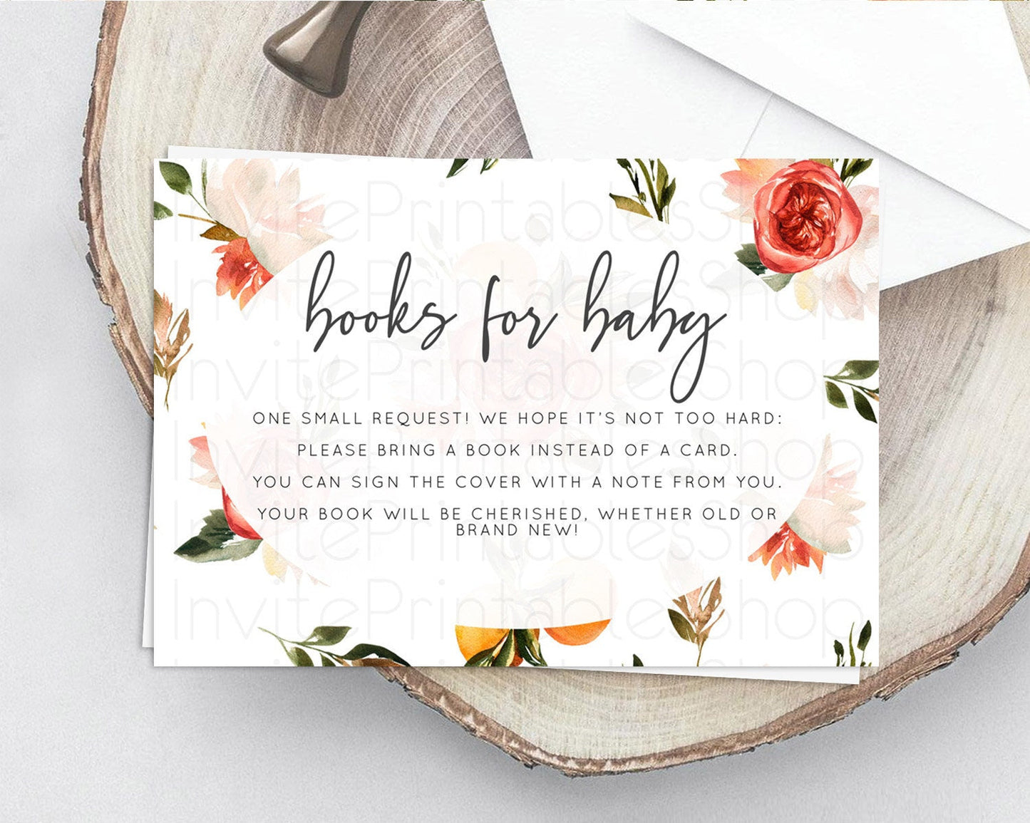 Secret Garden Books For Baby Card Boho Wildflower Book Insert Pastel Flower Garden Baby Shower Card Flower Guests Book Poem Request D10540