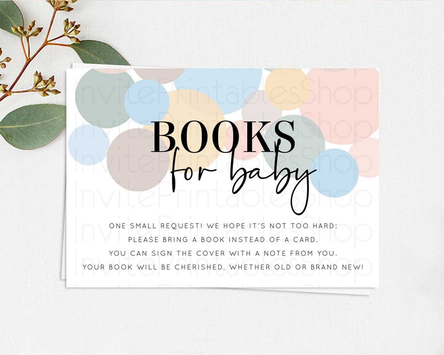 Rainbow Books For Baby Card Pastel Sprinkles Book Insert Pastel Rainbow Confetti Book Card Colorful Bubbles Pastel Book Poem Request D10602