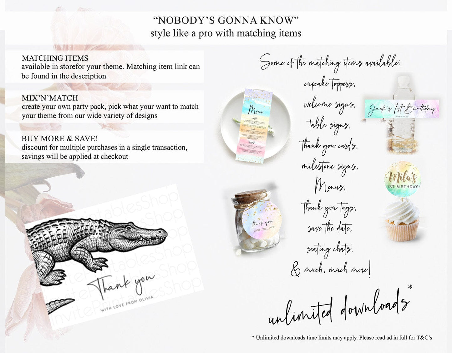 Croc Thank You Gator Thank You Card Croc Gator Party Crocodile Birthday Thank You Card Alligator Cards Teacher Thank You Cards D10286
