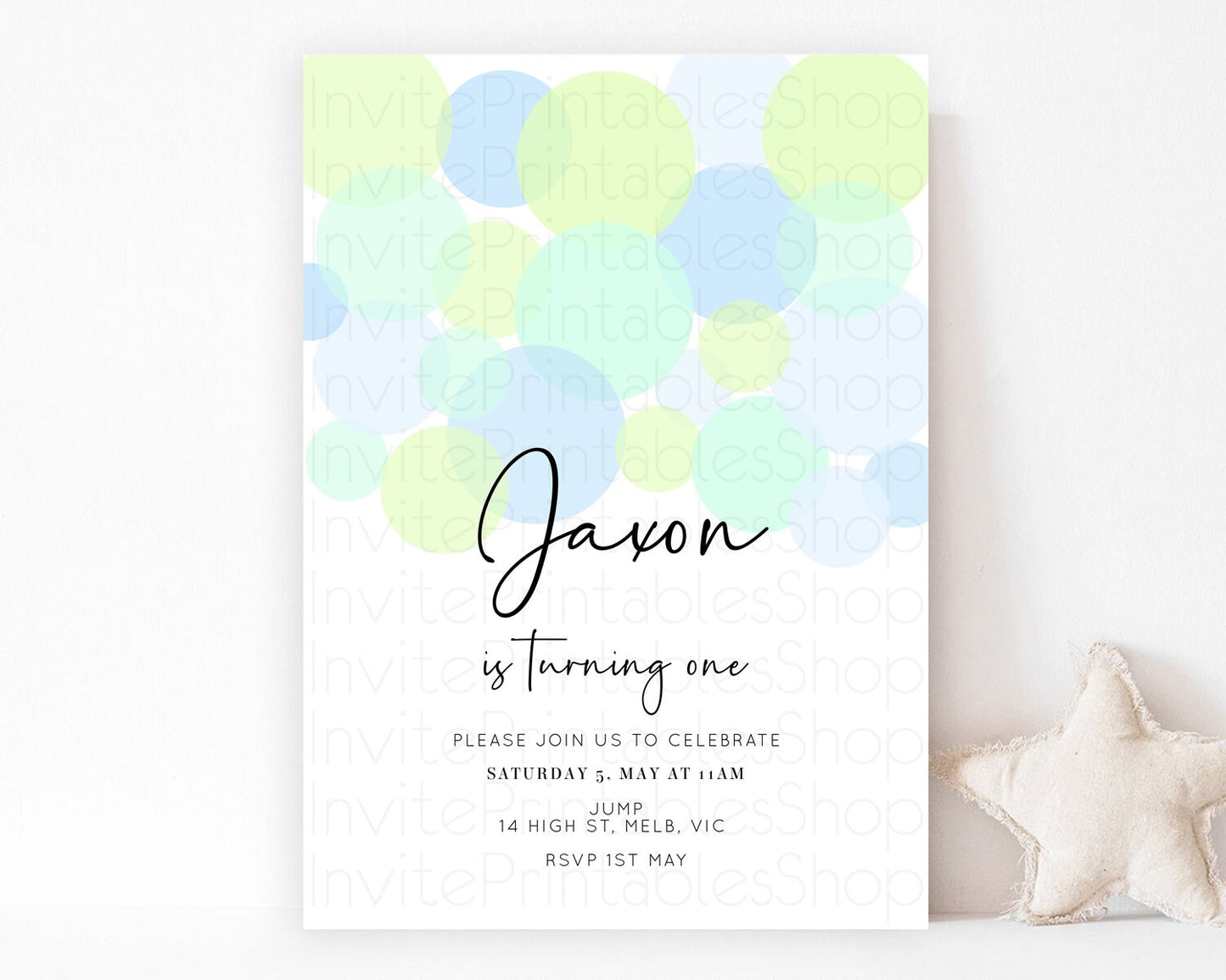 Pastel Birthday Invitation Pastel Confetti Birthday Invitation Bubbles Invitation Colorful Rainbow Confetti 2nd 1st First Birthday D10227