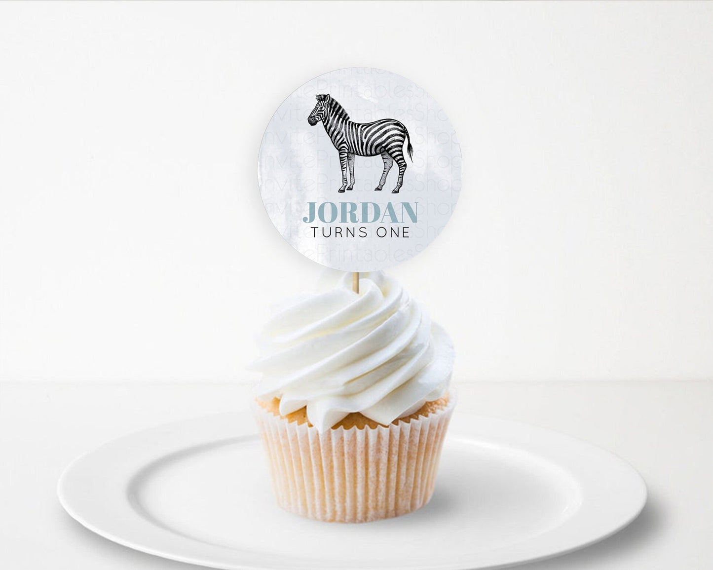 Editable Zebra Cupcake Toppers Zebra Cupcake Zebra Take A Cupcake Toppers Ze