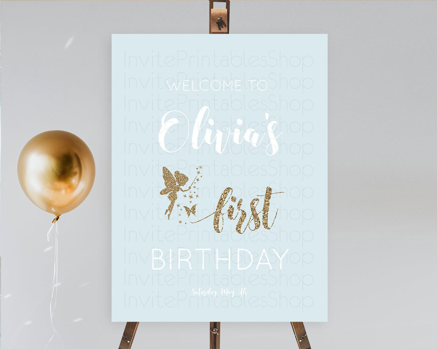 Fairy Welcome Sign Fairy Welcome Board Enchanted Garden Pastel Floral Butterfly Decor Secret Garden First Birthday Welcome Sign D10907