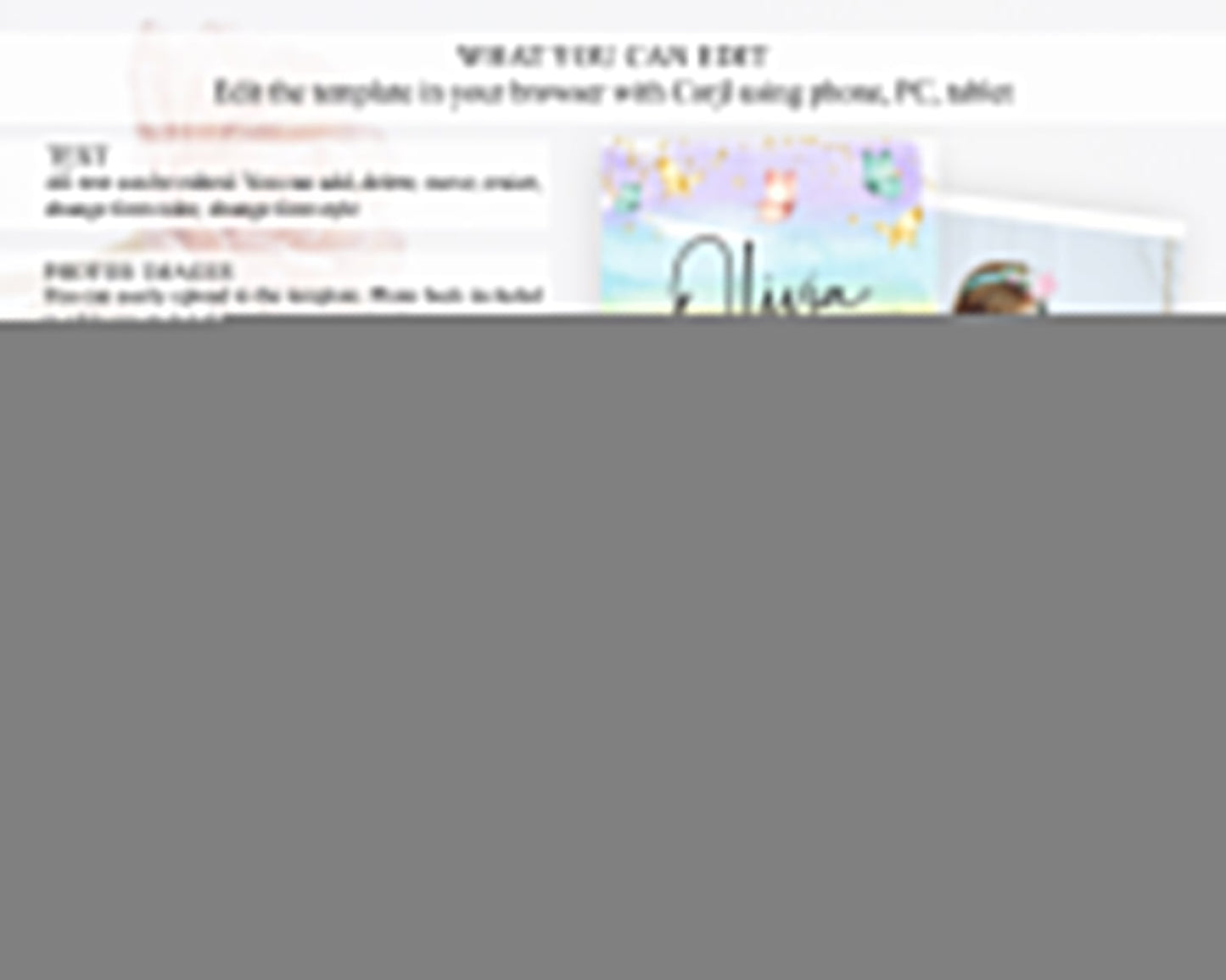 Pastel Butterfly Birthday Invitation Butterfly Birthday Invitation Whimsical Butterfly Enchanted Garden 1st 2nd Birthday Invitation D23174