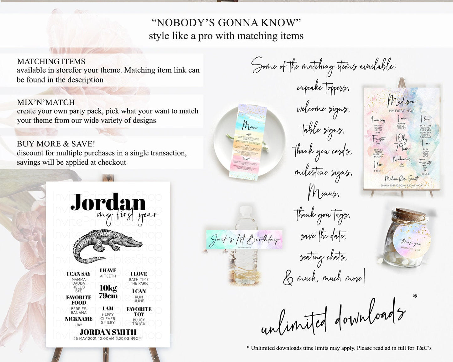 Crocodile First Birthday Milestone Board Alligator Milestone Poster Crocodile Alligator Decor Croc Gator First Birthday Welcome Sign D10286