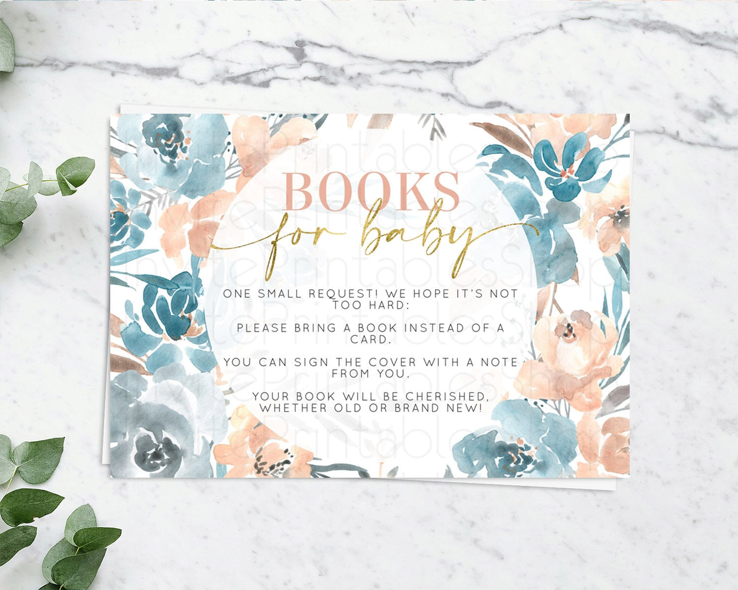 Secret Garden Books For Baby Card Boho Wildflower Book Insert Pastel Flower Garden Baby Shower Card Flower Guests Book Poem Request D10190