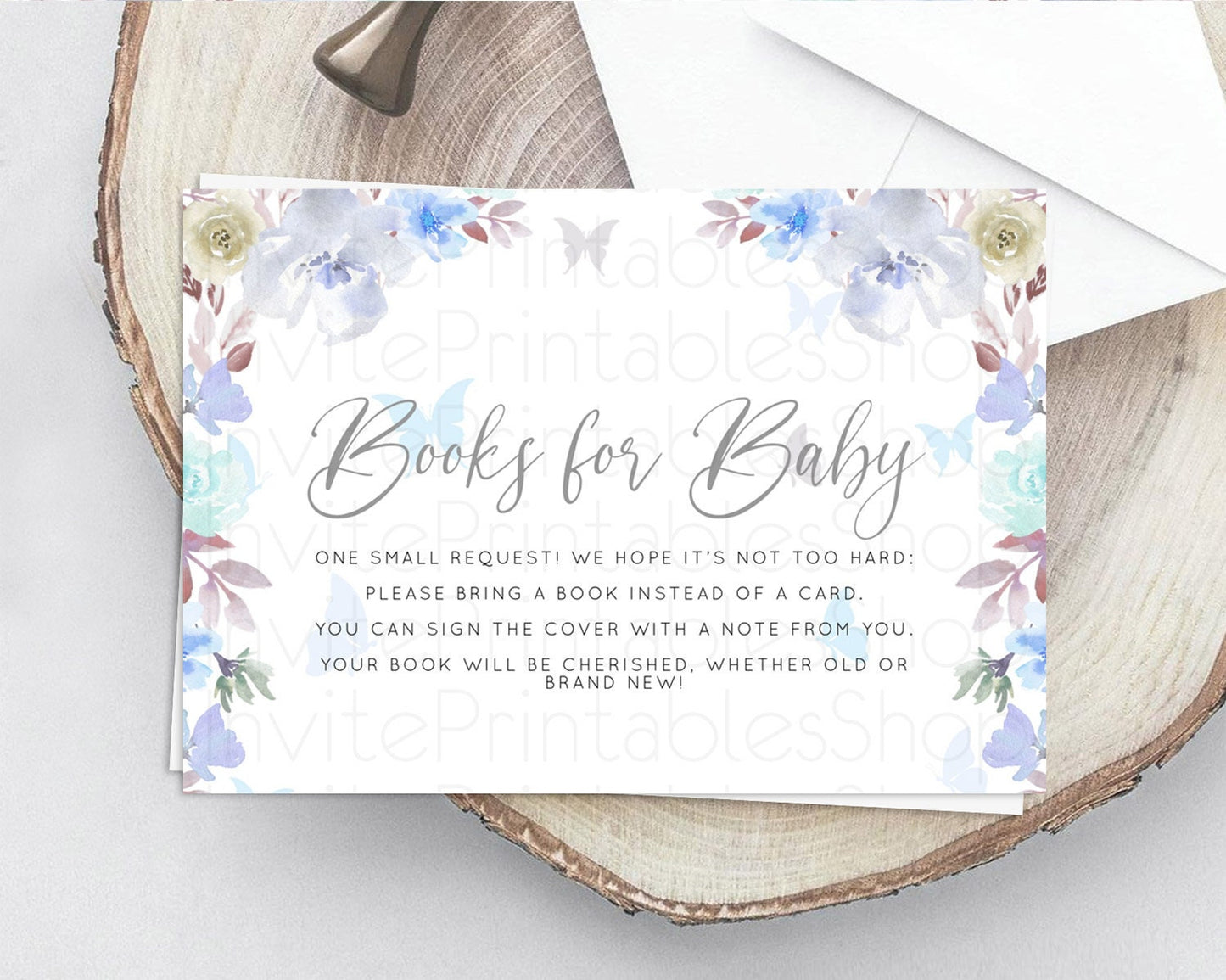 Secret Garden Books For Baby Card Boho Wildflower Book Insert Pastel Flower Garden Baby Shower Card Flower Guests Book Poem Request D10932