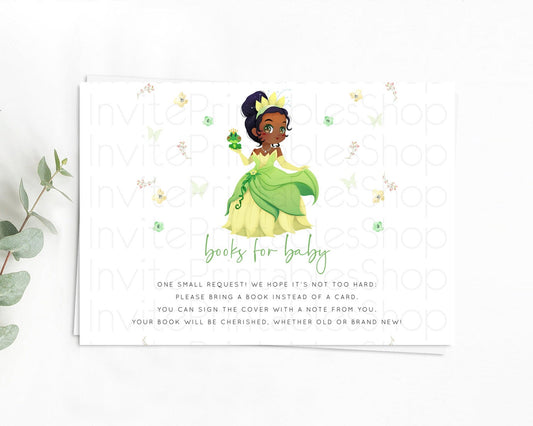 Editable Princess Books For Baby Card Castle Book Card Insert Secret Garden