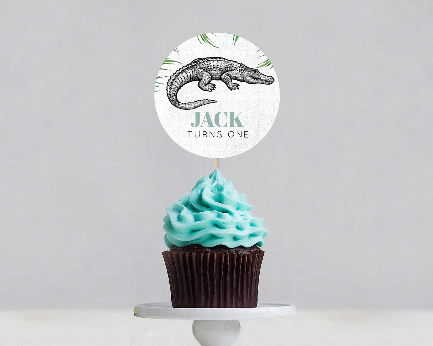 Crocodile Cupcake Toppers Alligator Cupcake Toppers Later Alligator Party Decor Gator Swamp Cupcake Safari Crocodile First Birthday D10847